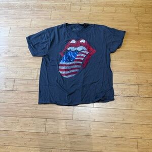 AMERICANA TONGUE ROLLING STONES 2021 No Filter Tour Concert T-Shirt XL w/Venues